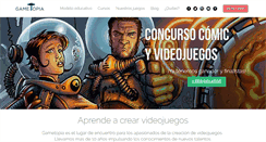 Desktop Screenshot of gametopia.es